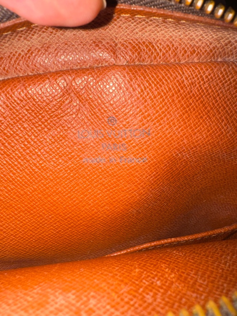Authenticated Louis Vuitton Brown Monogram Amazone crossbody Bag - Picture 7 of 16